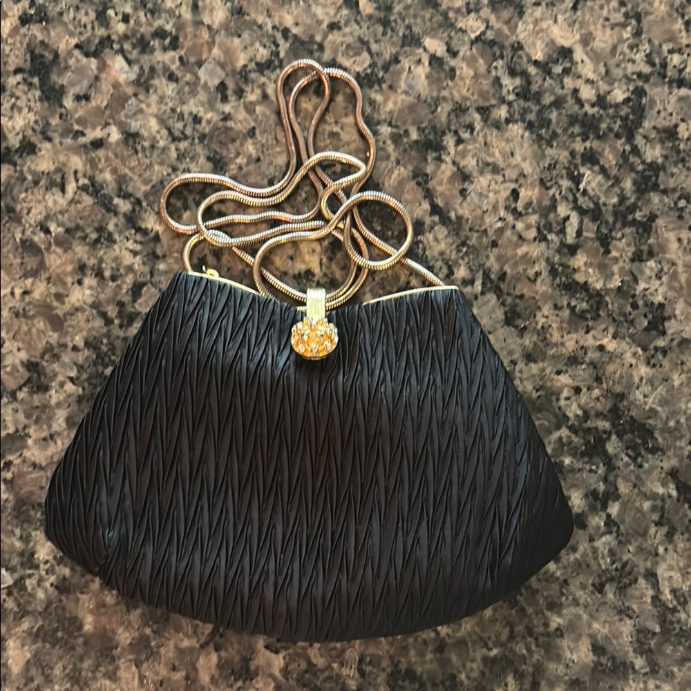 Elegant Black Evening Bag